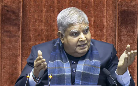 ಉಪರಾಷ್ಟ್ರಪತಿ ಧನಕರ್ ರಾಜೀನಾಮೆ ಸುತ್ತಾ ಅನುಮಾನದ ಹುತ್ತ.