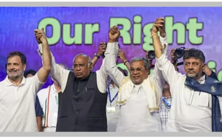 ಚುನಾವಣಾ ಆಯೋಗ-ಬಿಜೆಪಿಯಿಂದ ಮತಗಳ್ಳತನ:ಕಾಂಗ್ರೆಸ್ ಆರೋಪ:ಬೆಂಗಳೂರಲ್ಲಿ ಬೃಹತ್ ಪ್ರತಿಭಟನಾ ಸಮಾವೇಶ.