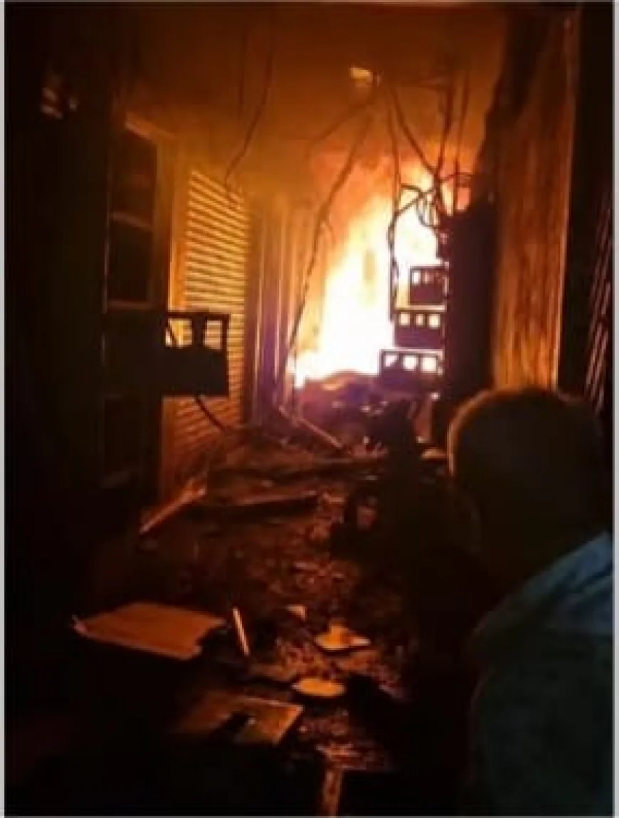 ಬೆಂಗಳೂರು ನಗರ್ತಪೇಟೆ ಅಗ್ನಿ ದುರಂತ: ಐವರ ಸಜೀವ ದಹನ