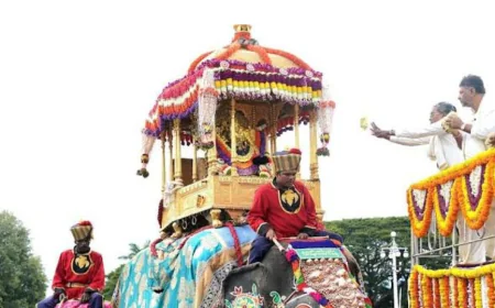 ಮೈಸೂರು ದಸೆರಾ ಉತ್ಸವ ಸಂಭ್ರಮ : ಇಂದಿನ  ದಸೆರಾ ಉತ್ಸವವನ್ನು  ಹಿಂದೆಂದಾರೂ ನೋಡಿದ್ದೀರಾ?